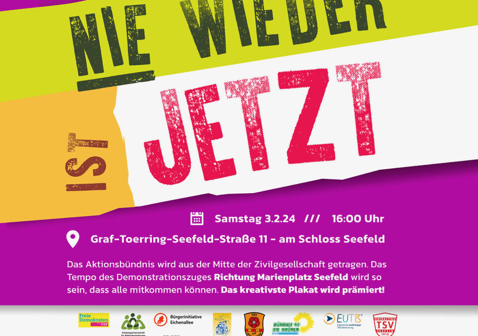 Demo in Seefeld am Samstag 3.2.24