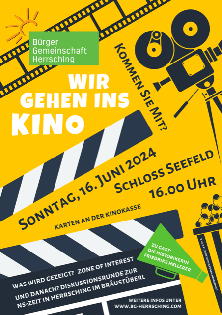 Zone of interest – Film und Gespräch am 16.6.24 um 16 Uhr in Seefeld