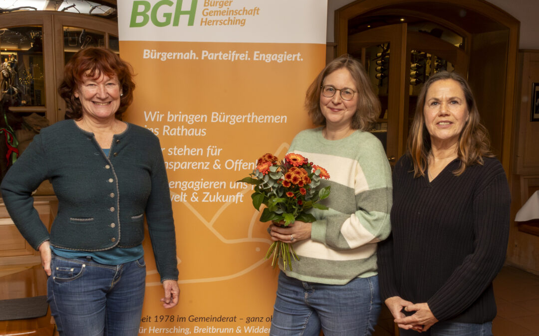 1.Vorständin neu gewählt!